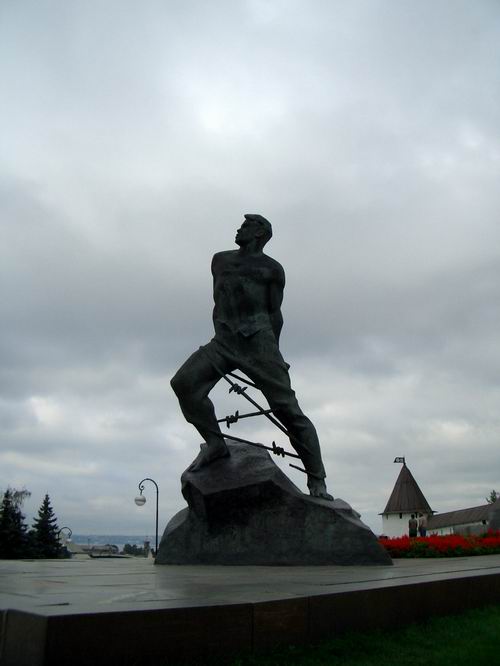 Kazan city of Russia Upper town - Musa Dzhalil memorial photo