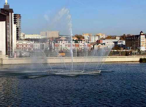 Kazan city architecture - Lower Kaban lake views 3rd photo