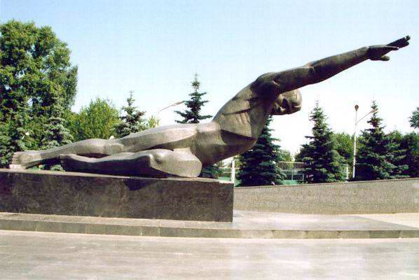 Kazan Russia monument - the Eternal Flame photo
